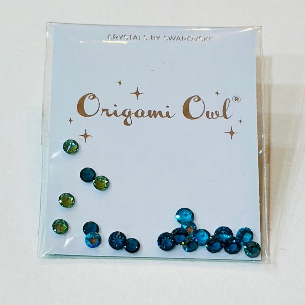 Origami Owl Stardust Swarovski Crystal Accents